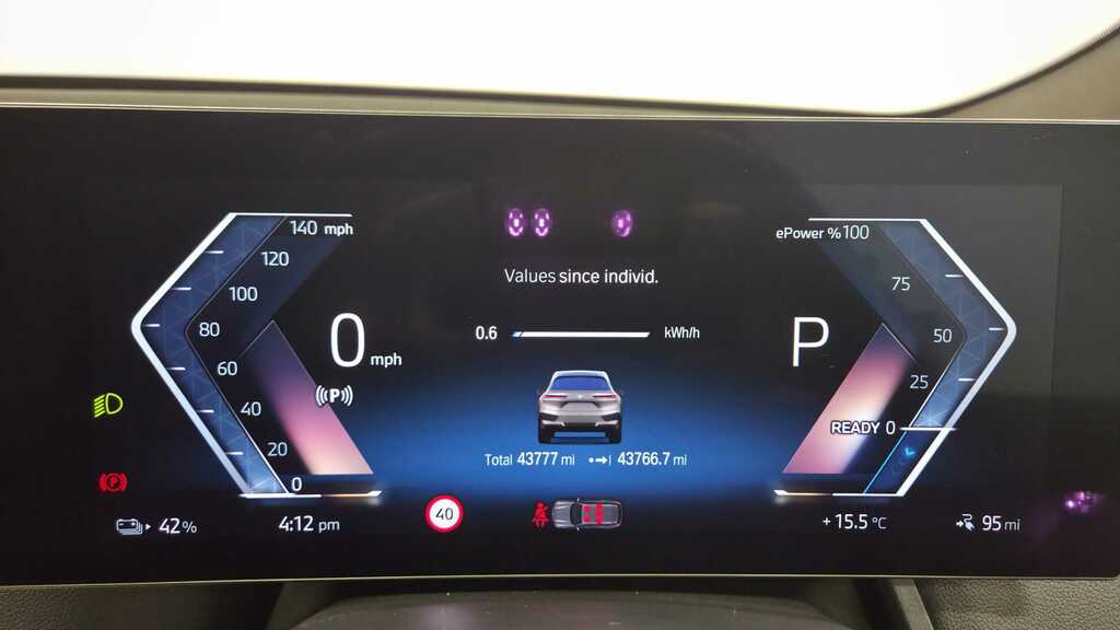 BMW iX Ix Xdrive50 M Sport Blue #9
