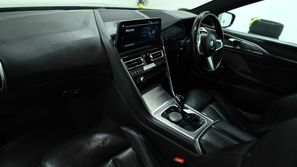 BMW 8 Series 840I M Sport 2022 Black #4