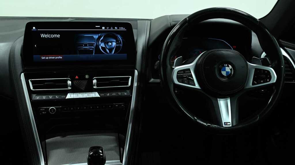 BMW 8 Series 840I M Sport 2022 Black #2