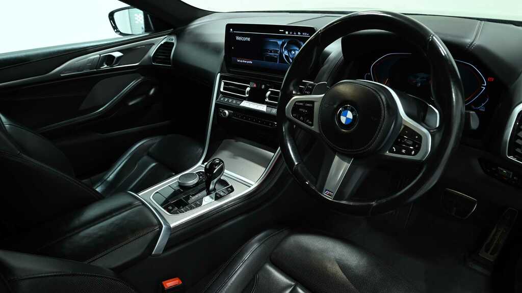 BMW 8 Series 840I M Sport 2022 Black #3