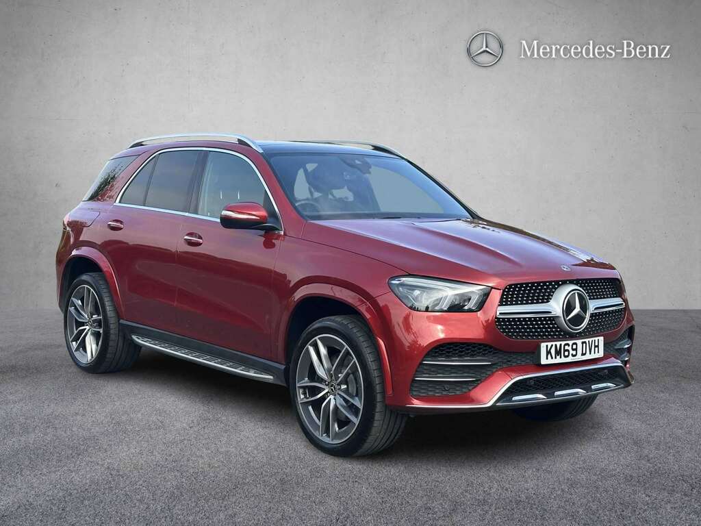 Mercedes-Benz GLE Class 400D 4Matic Amg Line Prem 9G-tron 7 St 201 Red