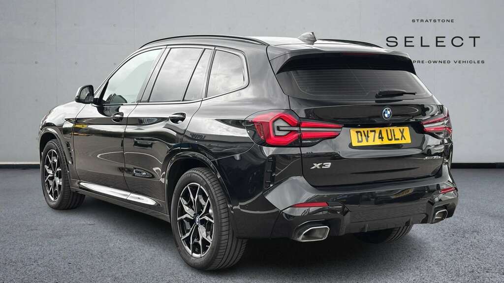 BMW X3 Xdrive 30E M Sport 2024 DV74ULX Black #4