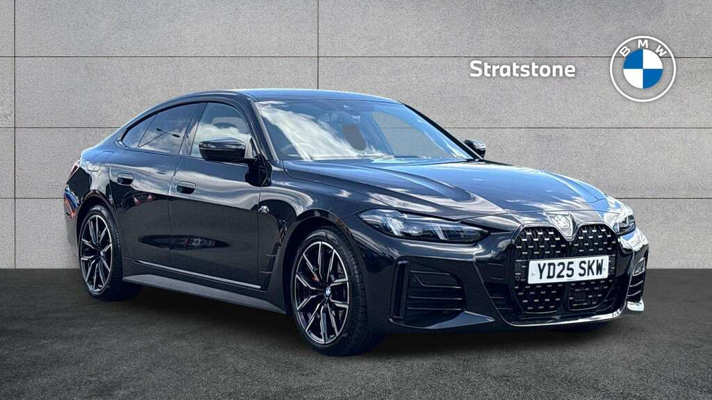 BMW 4 Series 420I M Sport Step 2025 Black