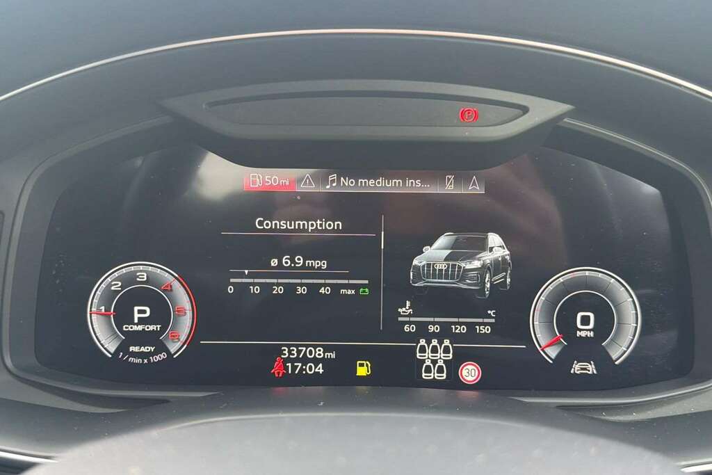 Audi Q7 Q7 Sln Blk Ed 55 Tfsi E Quat A Blue #15