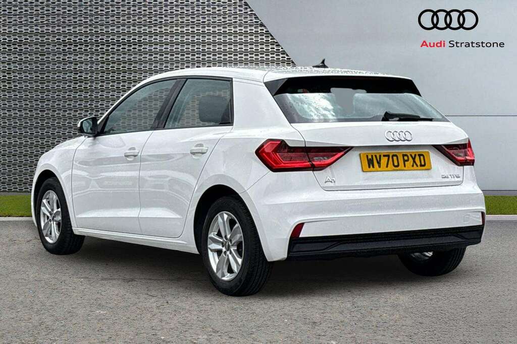 Audi A1 25 Tfsi Technik 2020 WV70PXD White #3