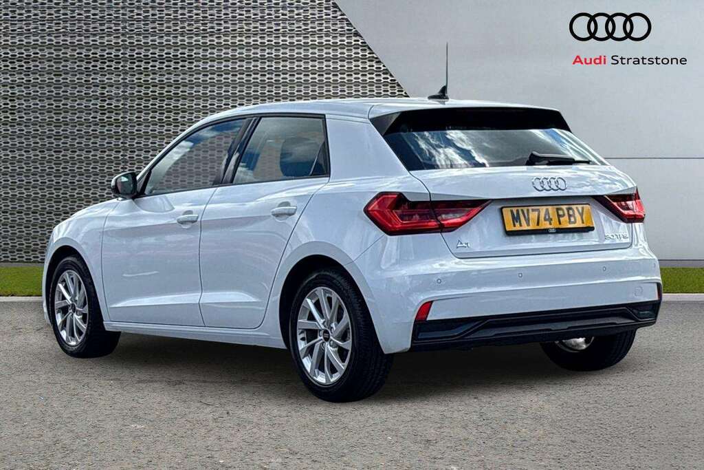 Audi A1 30 Tfsi Sport 2024 MV74PBY White #2
