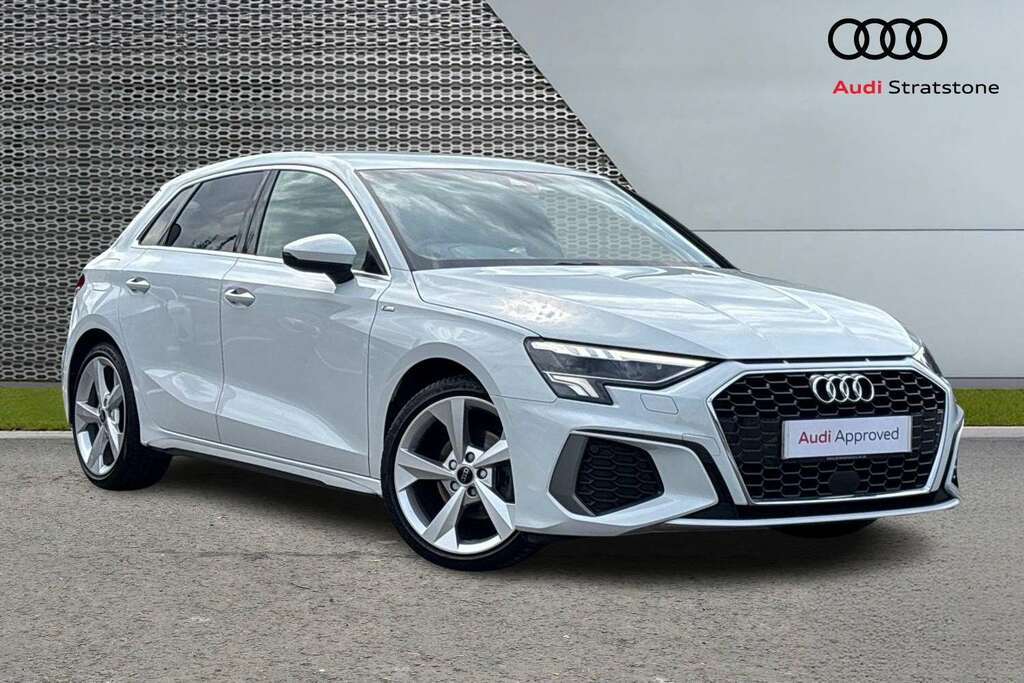 Audi A3 35 Tfsi S Line S Tronic 2023 MK73FHH White