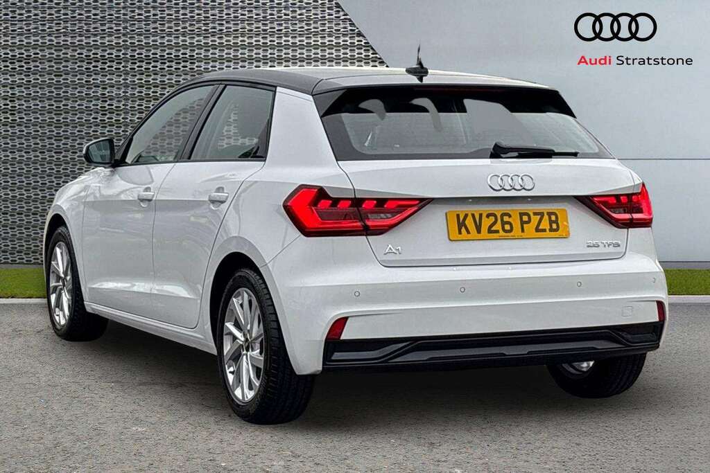 Audi A1 25 Tfsi Sport S Tronic 2026 KV26PZB White #3