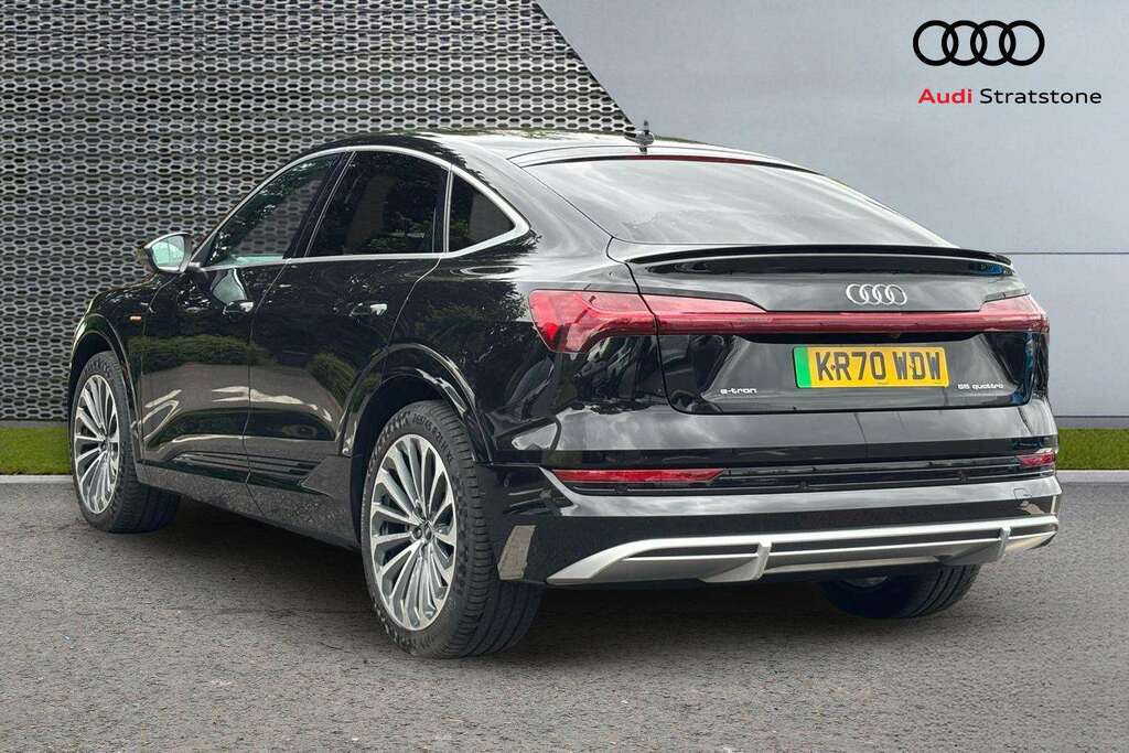 Audi E-tron 300Kw 55 Quattro 95Kwh S Line 2021 Black #3