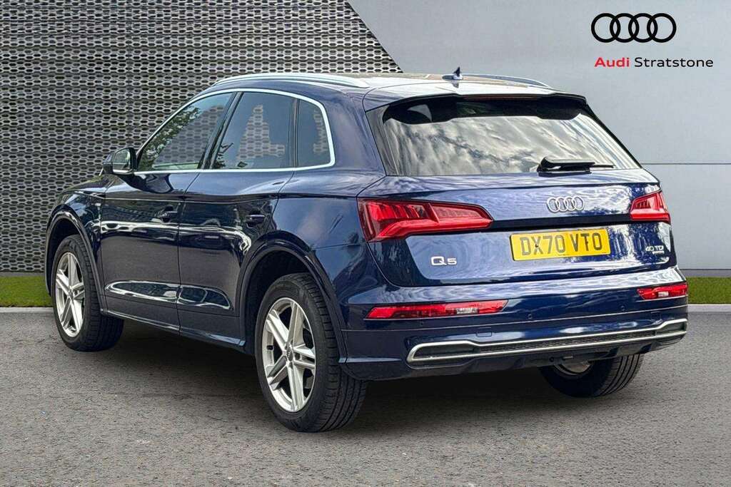Audi Q5 40 Tdi Quattro S Line S Tronic 2020 DX70VTO Blue #3