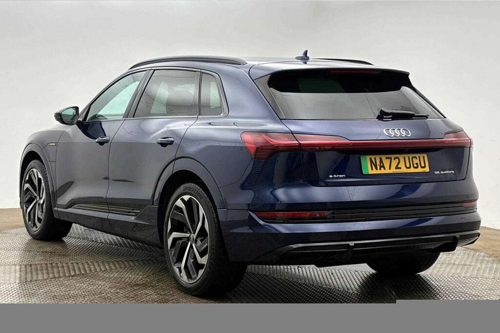 Audi E-tron 300Kw 55 Quattro 95Kwh Black Edition 2022 Blue #3