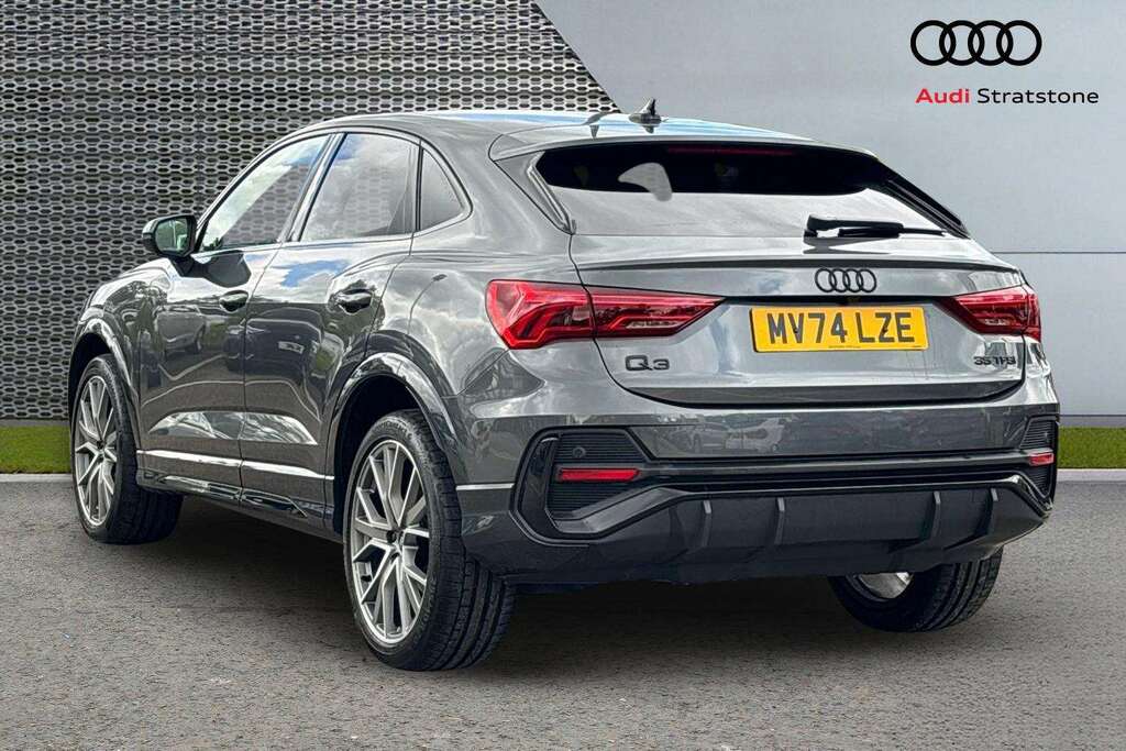 Audi Q3 35 Tfsi Black Edition S Tronic 20 Alloy 202 MV74LZE Grey #3