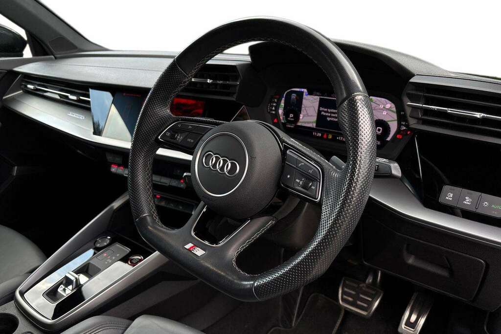 Audi A3 S3 Tfsi Black Edition Quattro S Tronic 2023 YH73WTM Blue #6