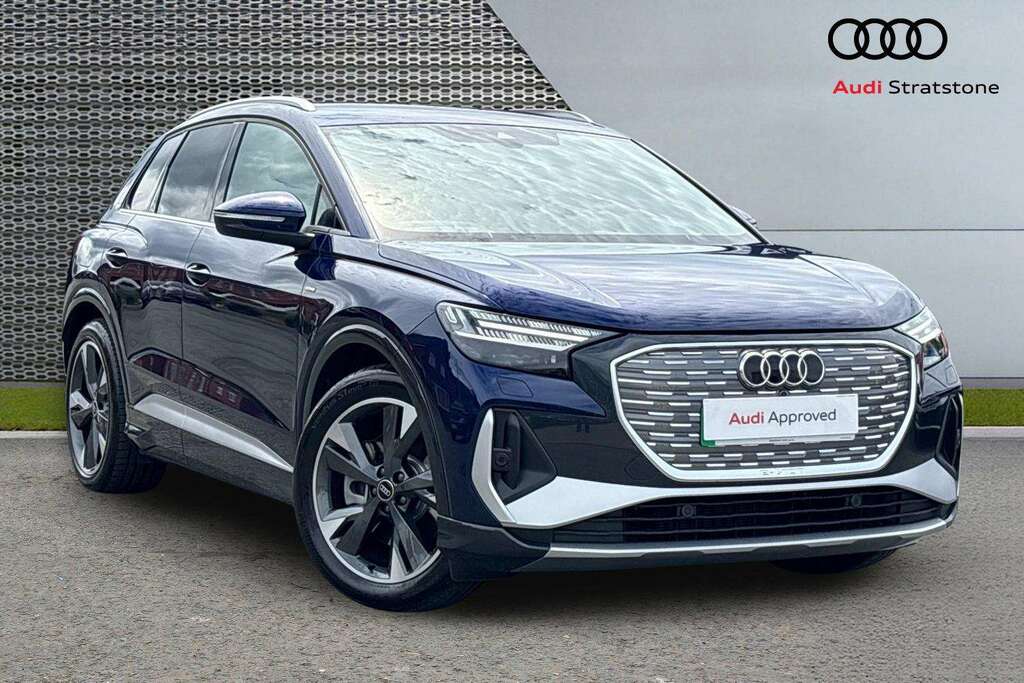 Audi Q4 E Tron 210Kw 45 82Kwh S Line Leather 2026 Blue