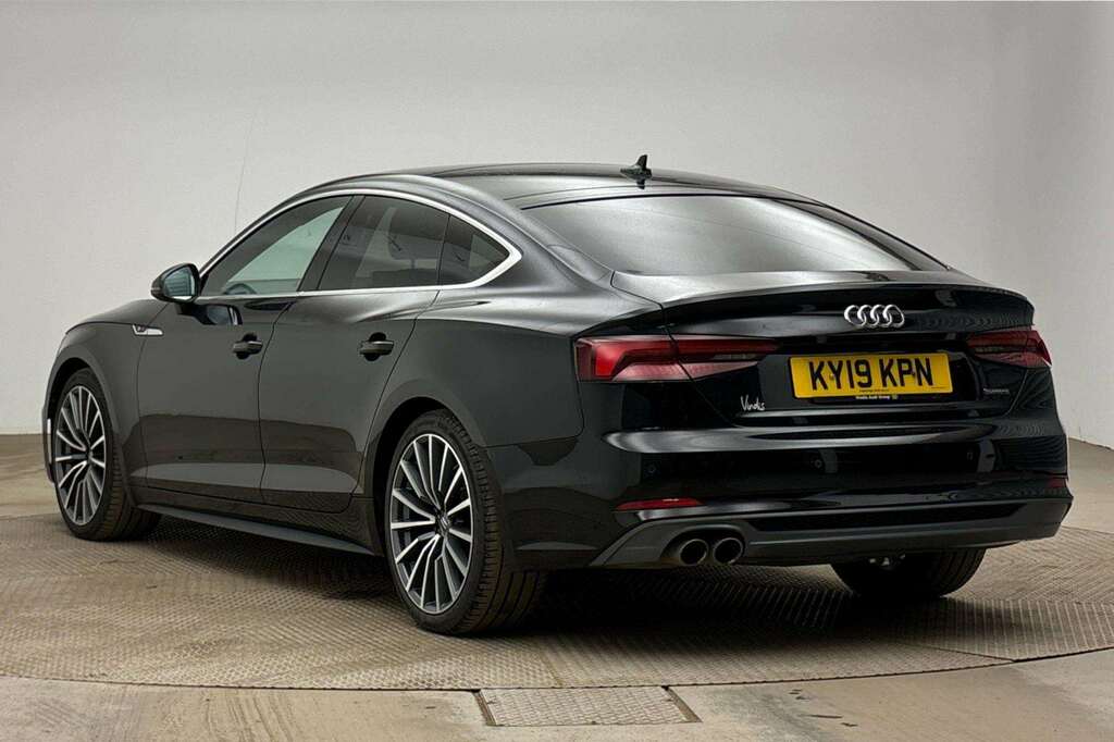 Audi A5 40 Tdi Quattro S Line S Tronic Tech Pack 201 Black #3