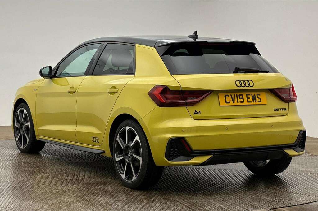 Audi A1 35 Tfsi S Line Contrast Edition S Tronic 2019 CV19EWS Yellow #3