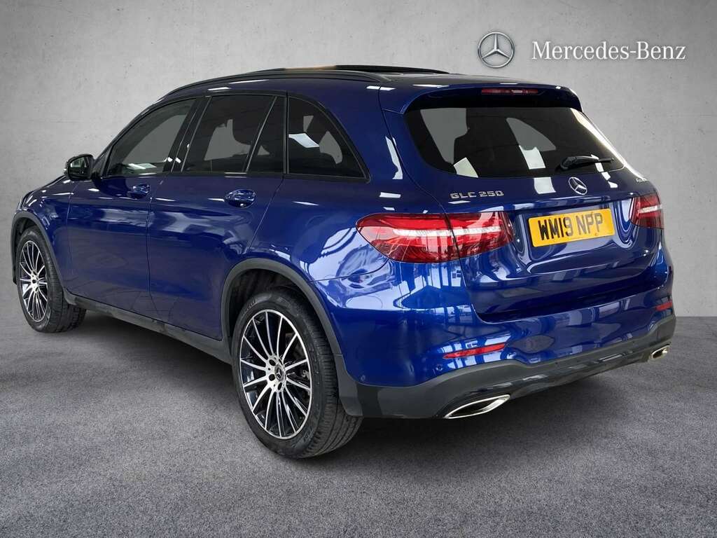Mercedes-Benz GLC Class 250 4Matic Amg Night Edition 9G-tronic 2019 WM19NPP Blue #3