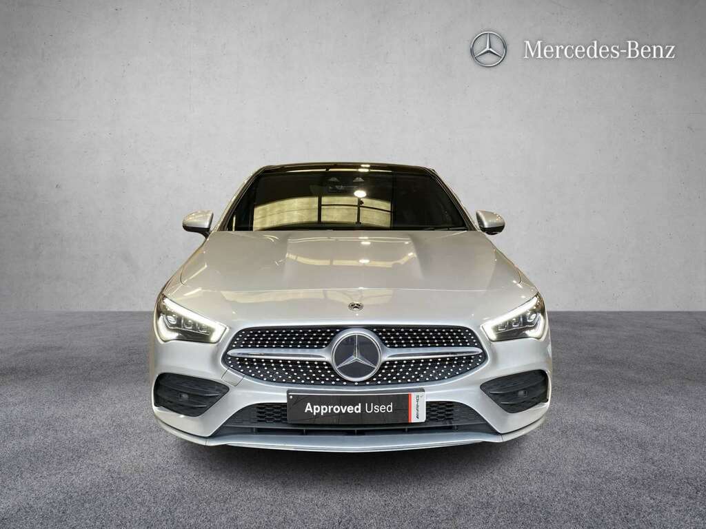 Mercedes-Benz CLA Class 220D Amg Line Premium Plus Tip 2021 Silver #3