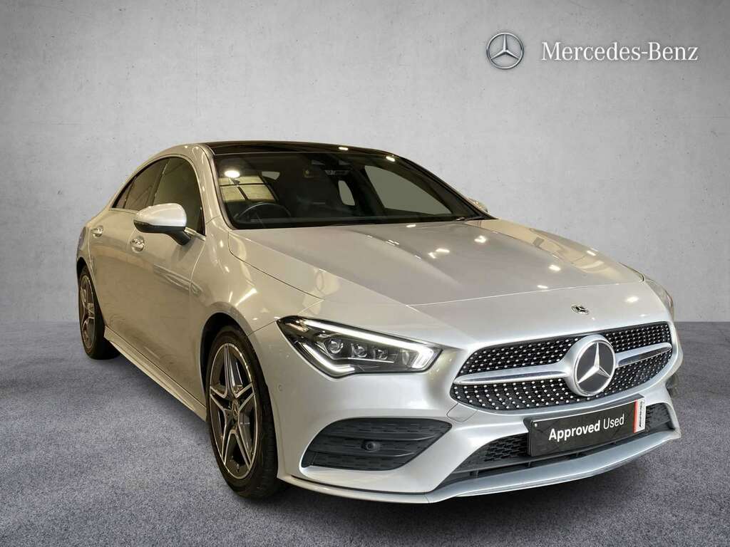 Mercedes-Benz CLA Class 220D Amg Line Premium Plus Tip 2021 Silver