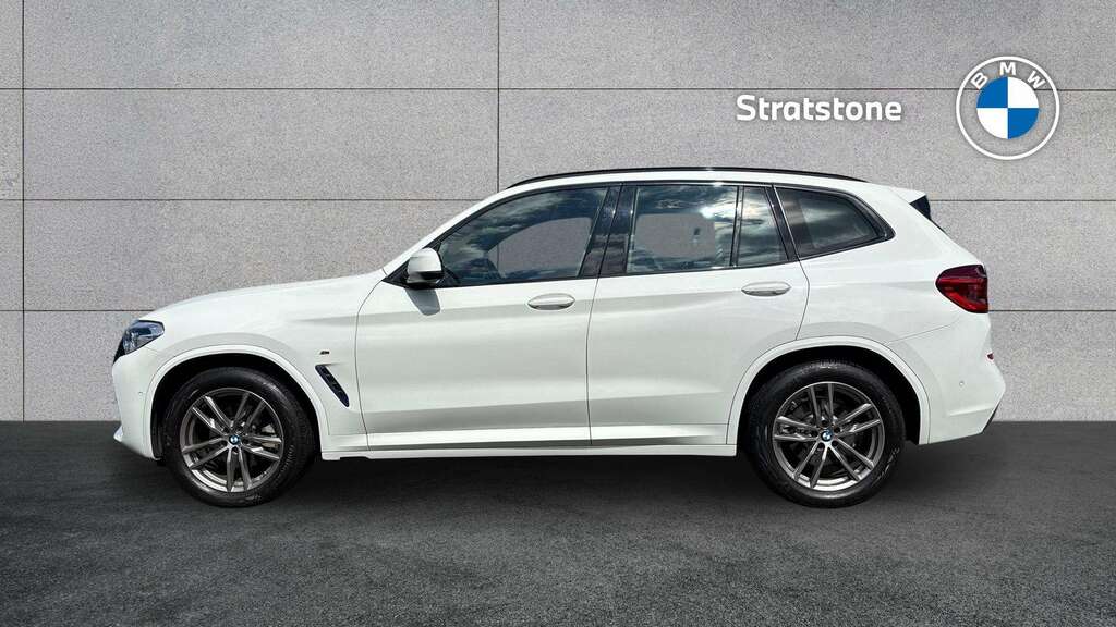 BMW X3 Xdrive20d Mht M Sport Step 2021 White #4