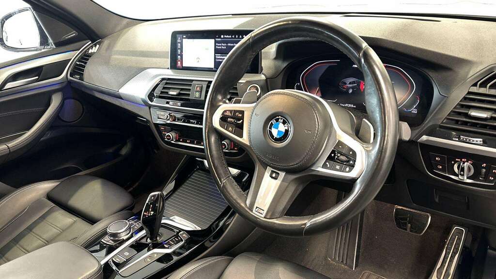 BMW X3 Xdrive20d Mht M Sport Step 2021 White #6