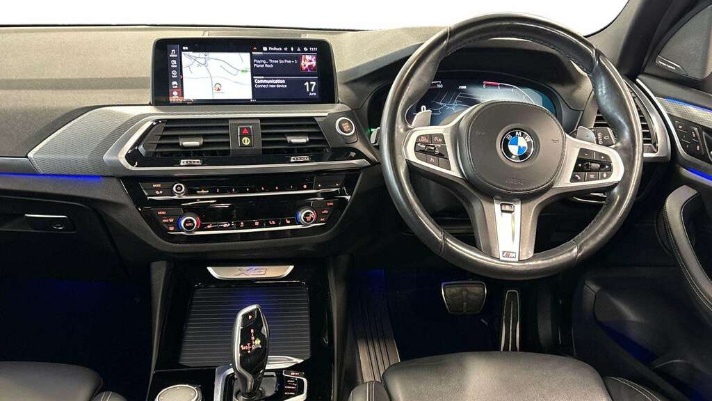 BMW X3 Xdrive20d Mht M Sport Step 2021 White #5