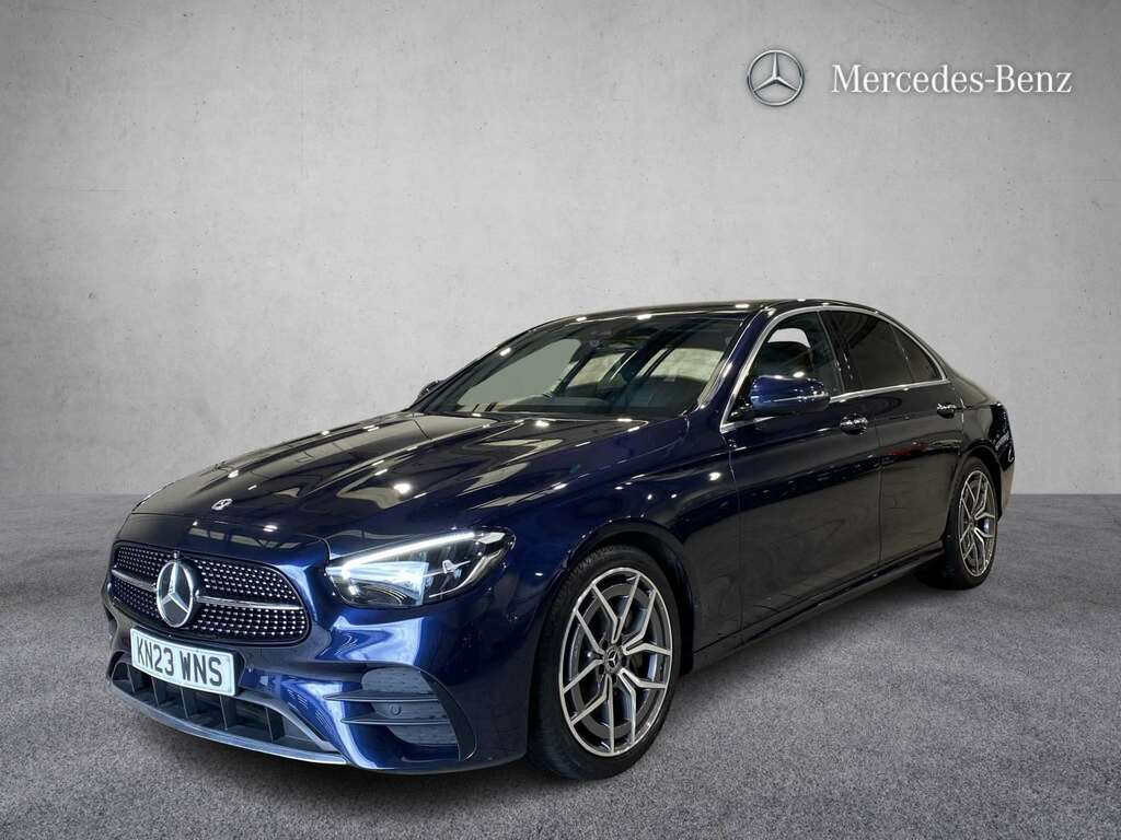 Mercedes-Benz E Class E220d 200 Amg Line Premium 9G-tronic 2023 Blue #4