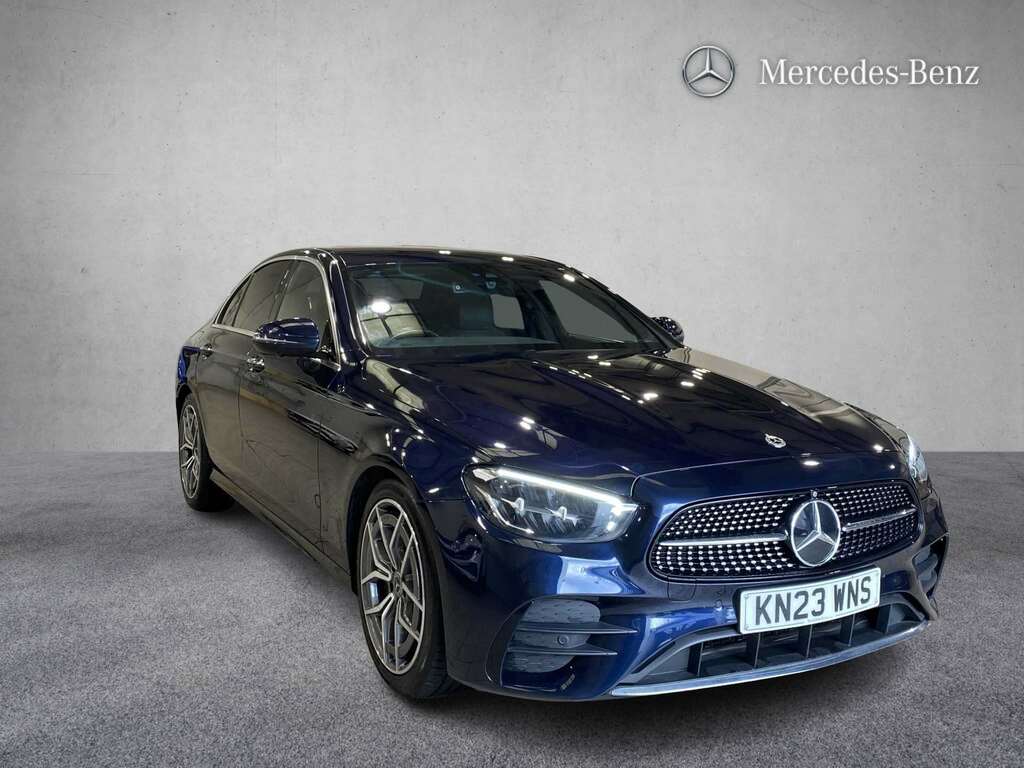 Mercedes-Benz E Class E220d 200 Amg Line Premium 9G-tronic 2023 Blue