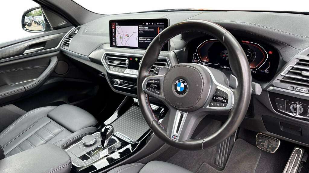 BMW X3 Xdrive M40d Mht 2022 Blue #6