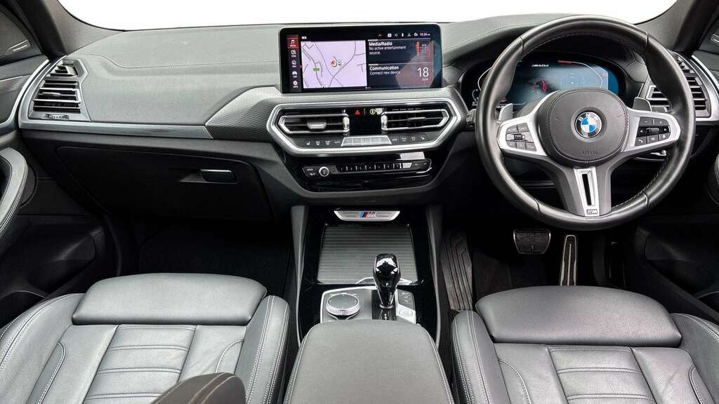 BMW X3 Xdrive M40d Mht 2022 Blue #5