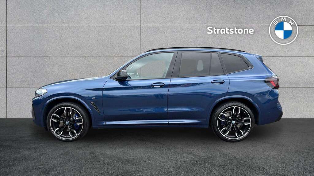 BMW X3 Xdrive M40d Mht 2022 Blue #4