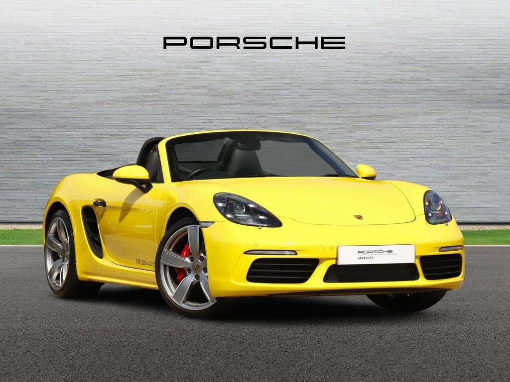Porsche 718 Boxster 2.5T S Gpf Convertible Pdk Euro 6 Ss Yellow