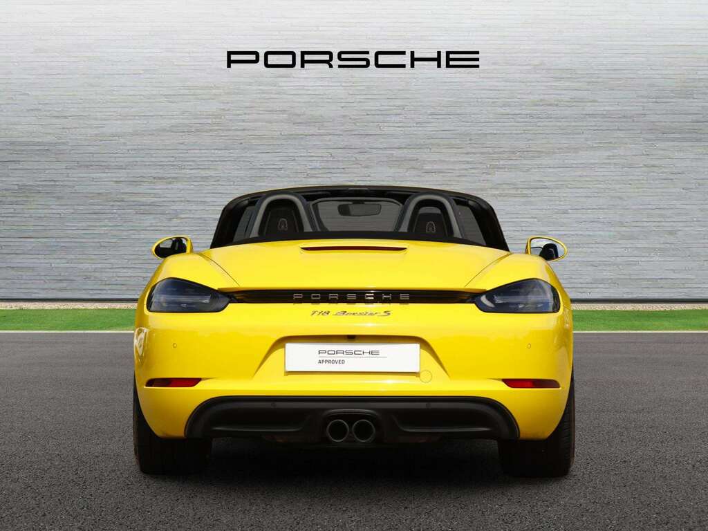 Porsche 718 Boxster 2.5T S Gpf Convertible Pdk Euro 6 Ss Yellow #4