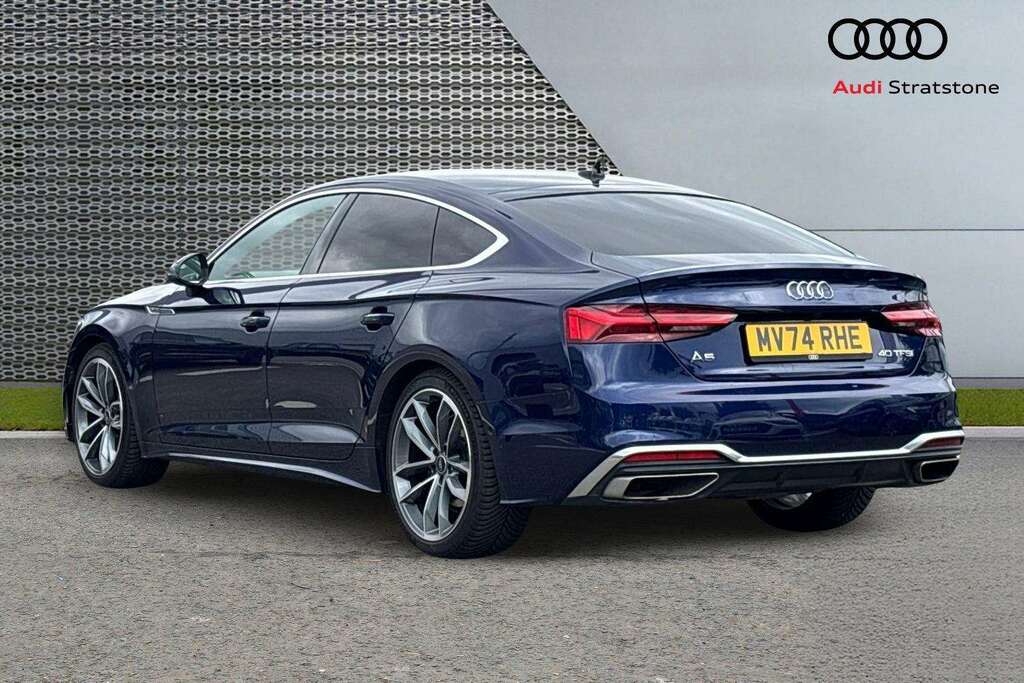 Audi A5 40 Tfsi 204 S Line S Tronic 2024 Blue #3