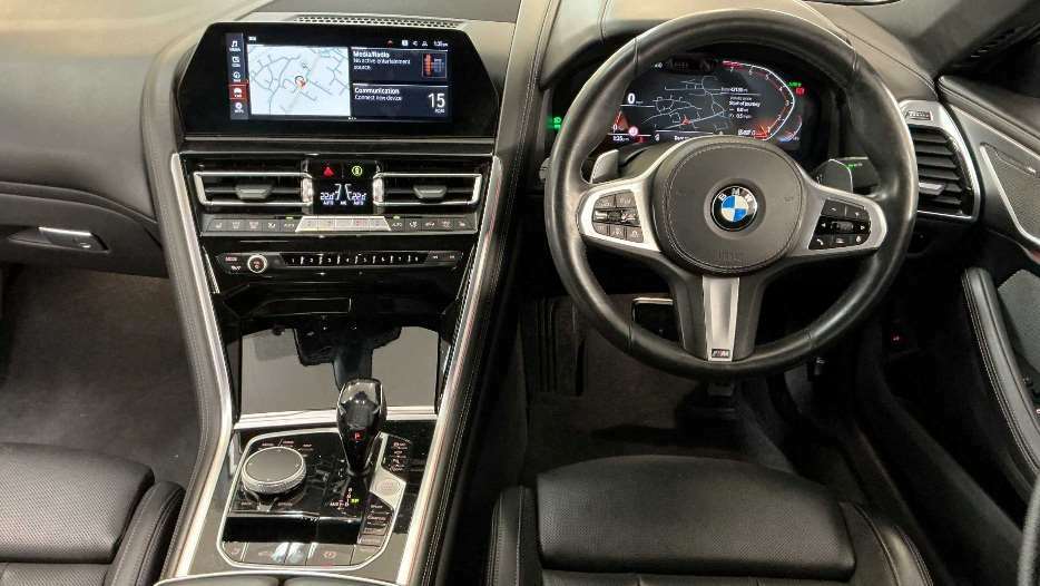 BMW 8 Series 840I Sdrive Black #16
