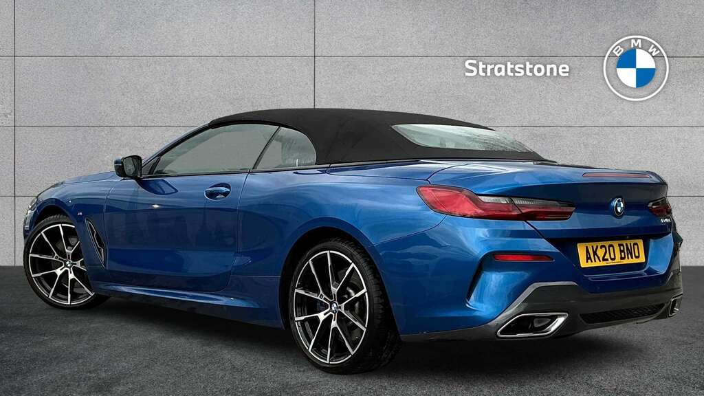 BMW 8 Series 840I Sdrive 2020 Blue #2