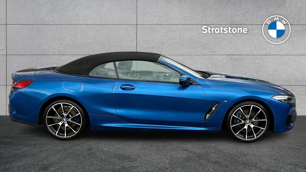 BMW 8 Series 840I Sdrive 2020 Blue #3