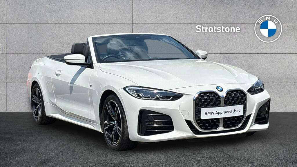 BMW 4 Series 420I M Sport Step 2023 White