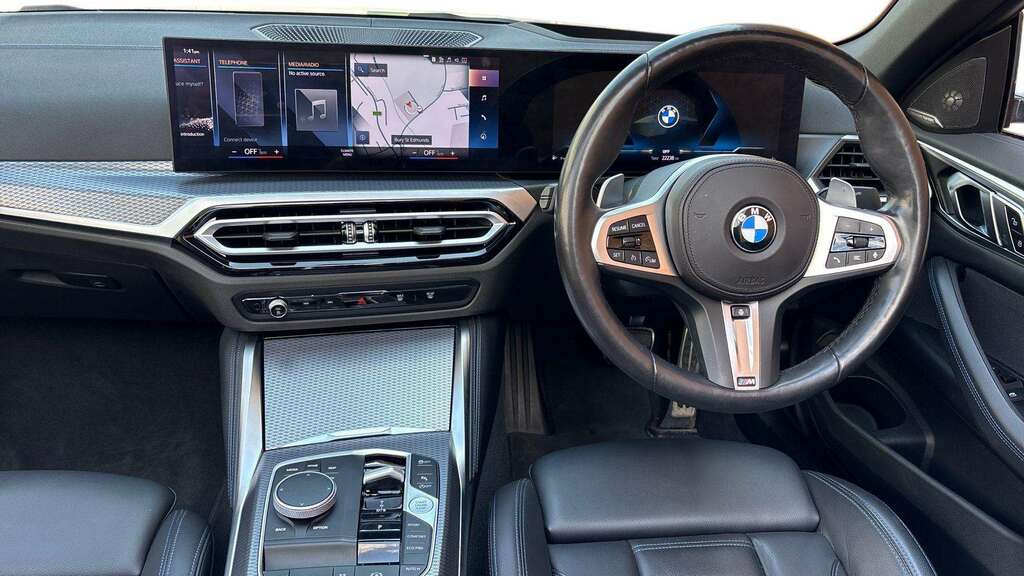 BMW 4 Series 420I M Sport Step 2023 White #4