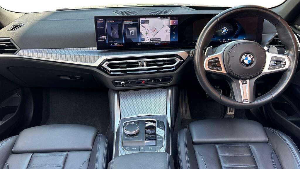 BMW 4 Series 420I M Sport Step 2023 White #3