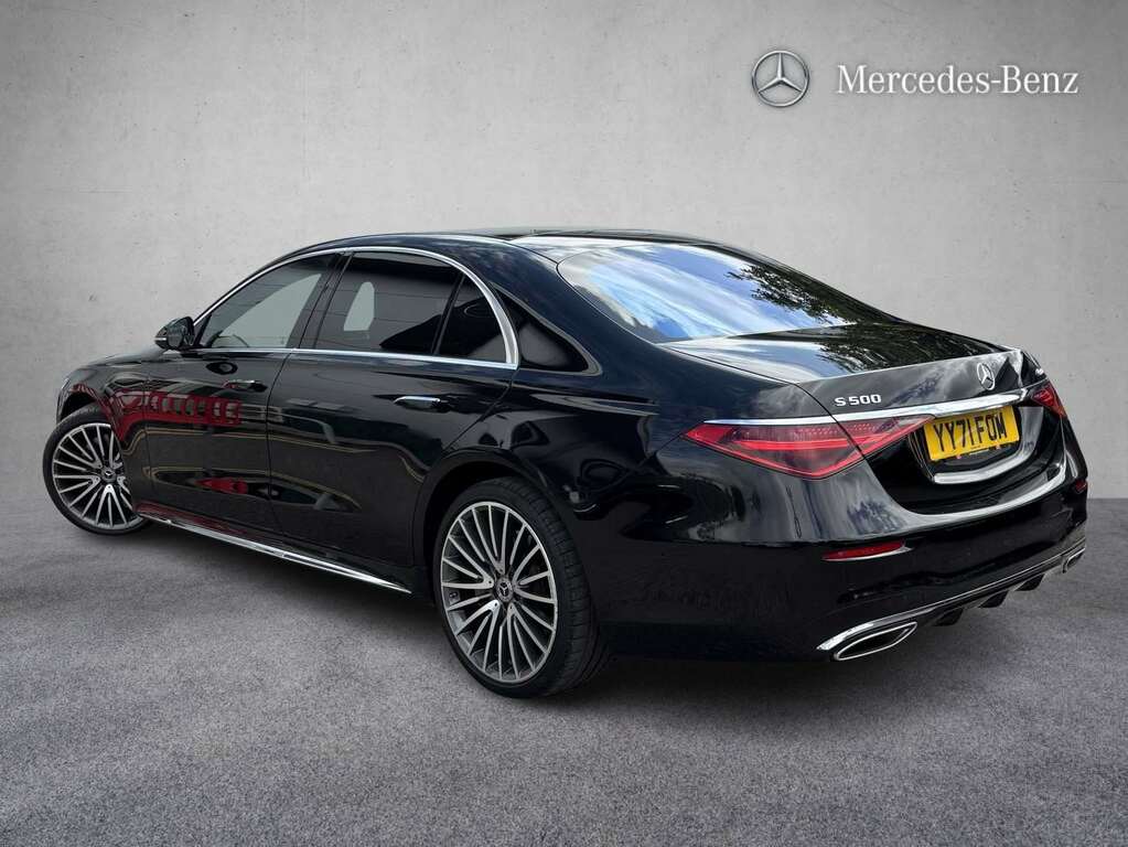 Mercedes-Benz S Class S500l 4Matic Amg Line Prem Exec 9G-tronic 20 Black #2