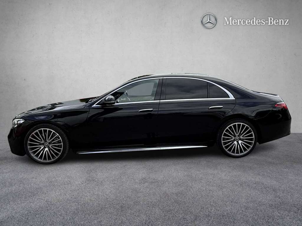 Mercedes-Benz S Class S500l 4Matic Amg Line Prem Exec 9G-tronic 20 Black #6