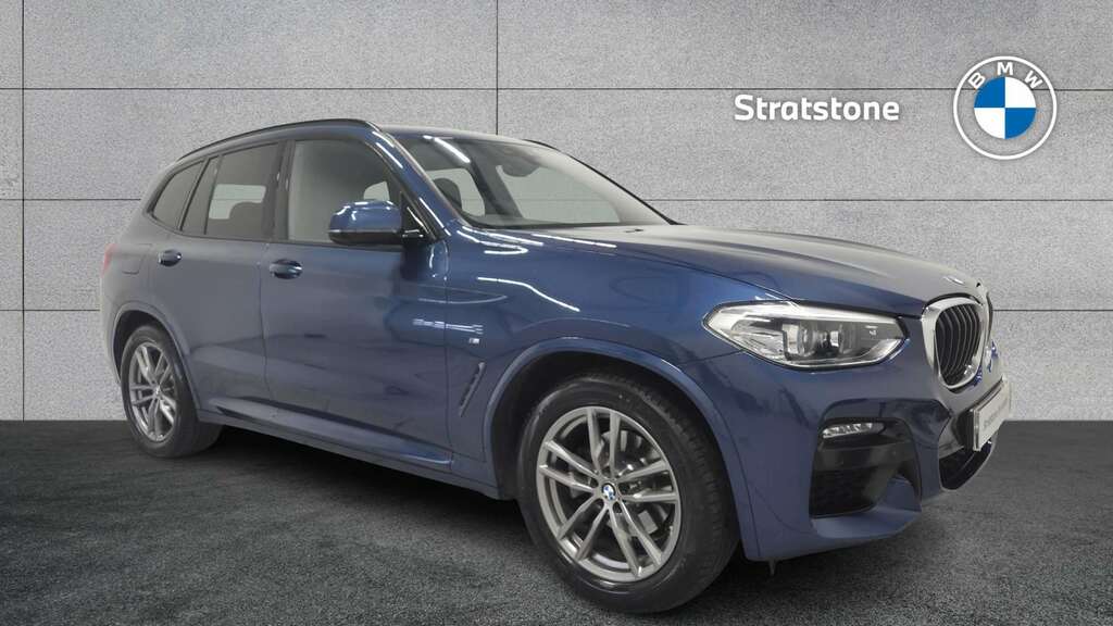 BMW X3 Xdrive20d M Sport Step 2020 Blue