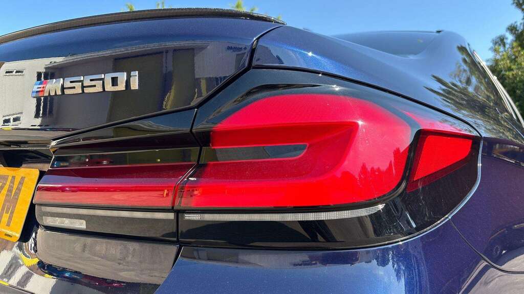 BMW 5 Series 520D Mht M Sport Step White #14