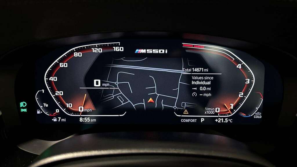 BMW 5 Series 520D Mht M Sport Step White #9