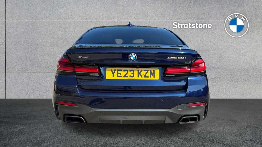BMW 5 Series 520D Mht M Sport Step White #17