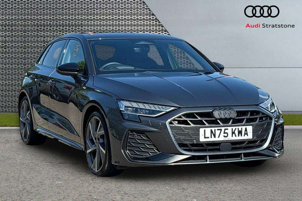 Audi A3 1.5 Tfsi 150 Black Ed S Tronic Tech Pack 202 Grey