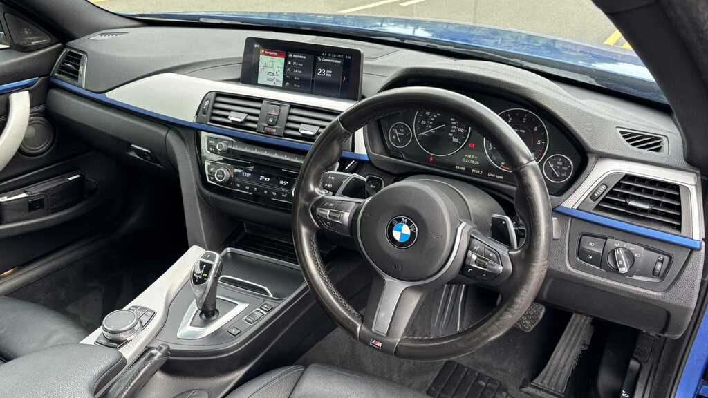 BMW 4 Series 420D 190 M Sport Professional Media 2 Blue #4