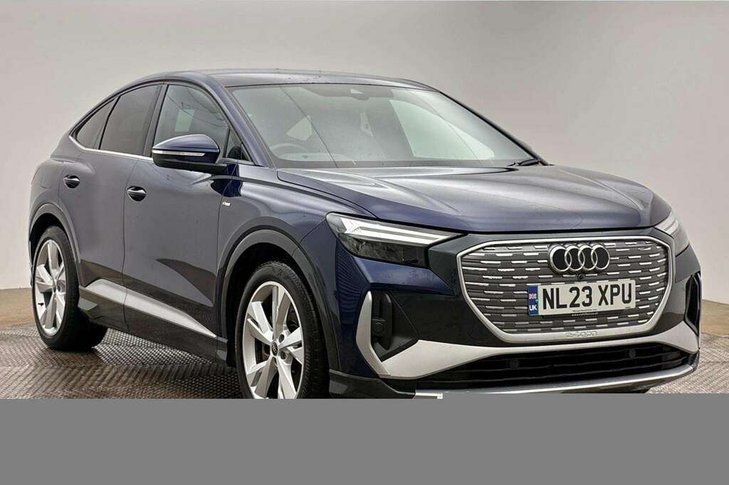 Audi Q4 E Tron 150Kw 40 82Kwh S Line 2023 Blue