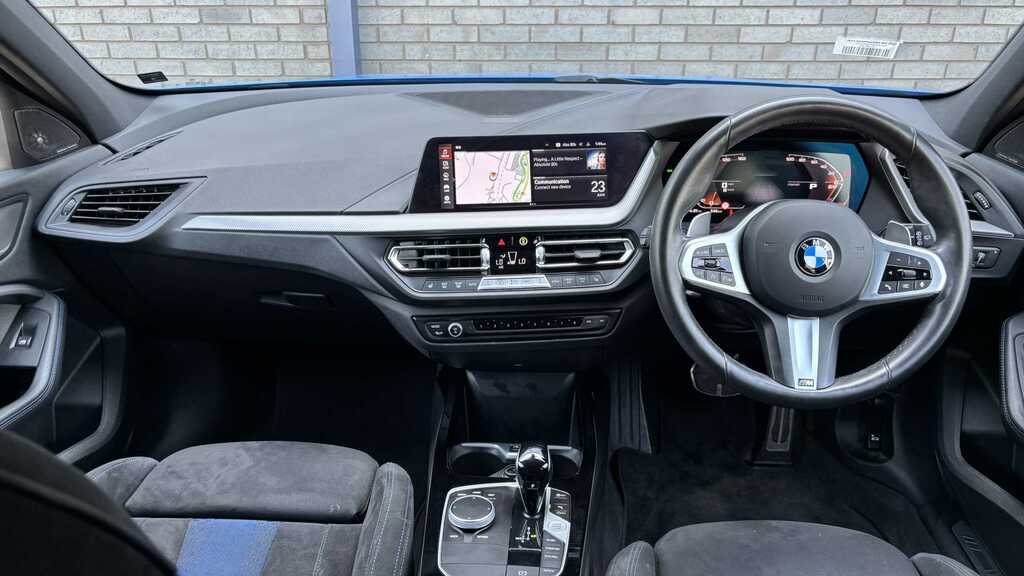 BMW 1 Series M135i Xdrive Step 2024 AJ73NRU Blue #3